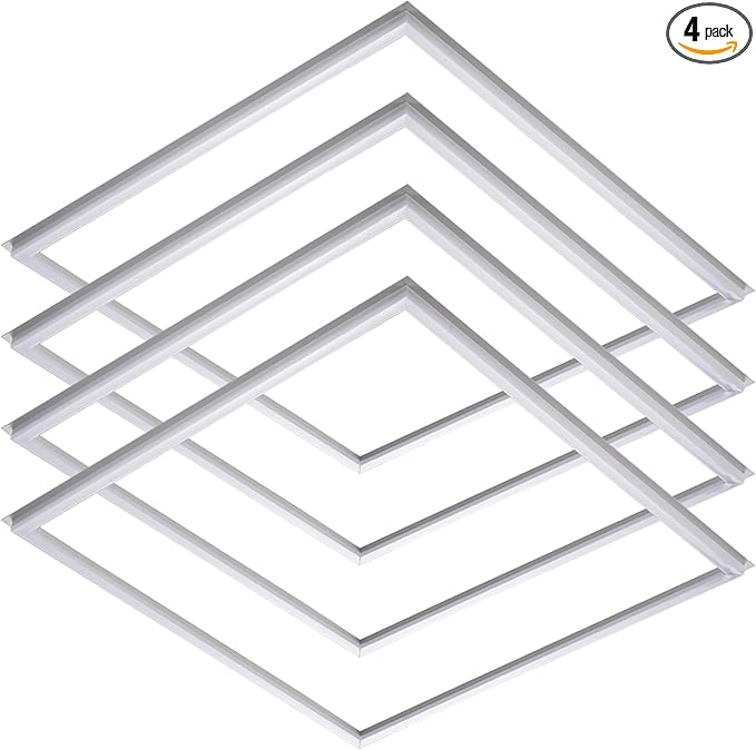 Nothing BUT LEDs 2x2 FT Edge-Lit Frame LED Flat Panel Lights, 5CCT Selectable by NothingButLEDs
