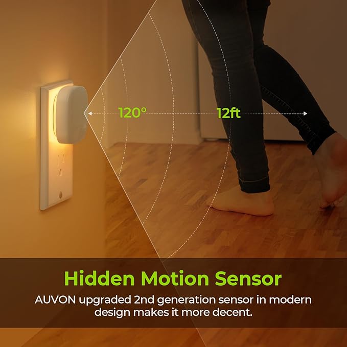 AUVON Plug-in LED Backlit Night Light - Image 4