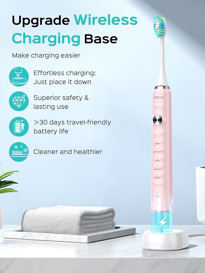 COSLUS Sonic Electric Toothbrush - Image 6