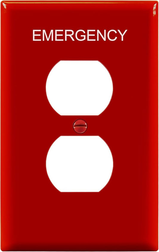 ENERLITES Duplex Receptacle Outlet Wall Plate by Enerlites