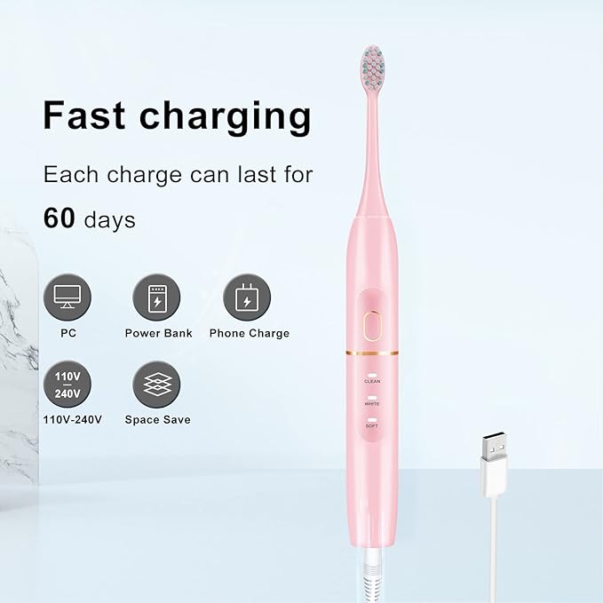 kingheroes Electric Toothbrush Set, Comes - Image 6