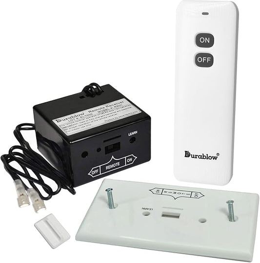 Durablow TR1001 On/Off Gas Fireplace Remote Control Kit by Durablow