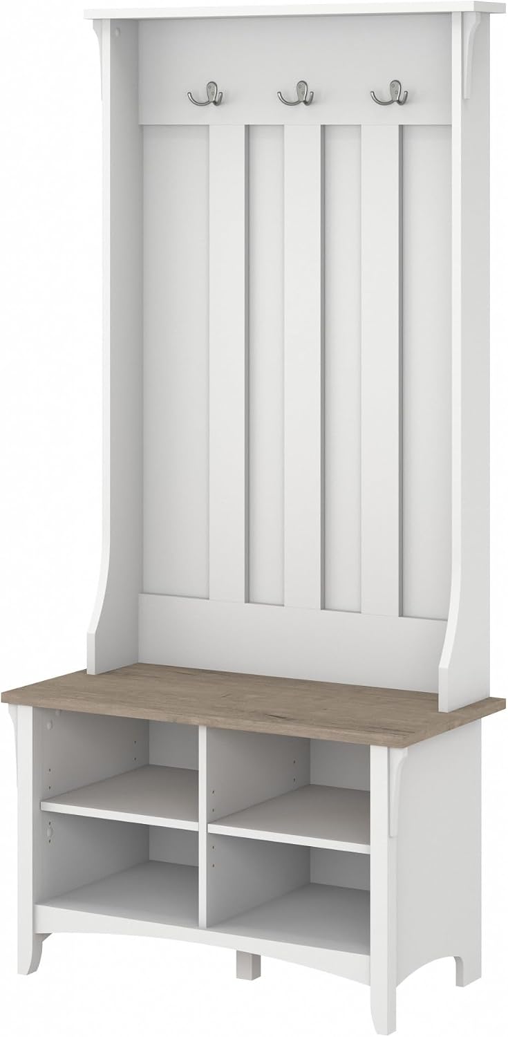 bush home salinas hall tree with shoe storage, main product view