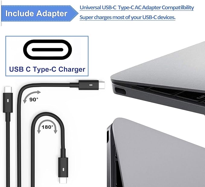65W Type c USB c Ac Charger Compatible - Image 6