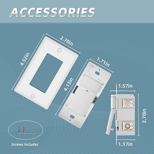 ECOELER Motion Sensor Light Switch, PIR Motion Detection Wall Switch - Image 7