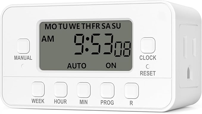 BN-LINK 7-Day Heavy Duty Digital Timer by BN-LINK
