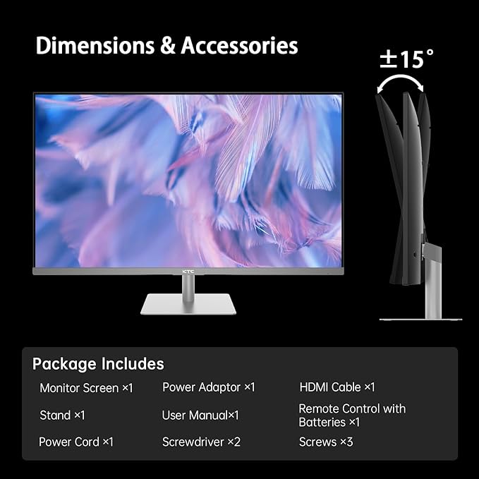 KTC 32 Inch 4K Smart Monitor - Image 9