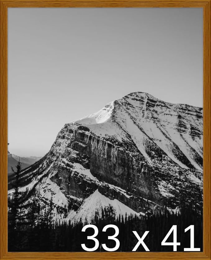 Frame It Easy 33 x 41 Hazel Wood Frame by FrameItEasy