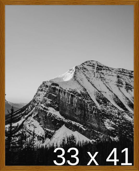 Frame It Easy 33 x 41 Hazel Wood Frame by FrameItEasy