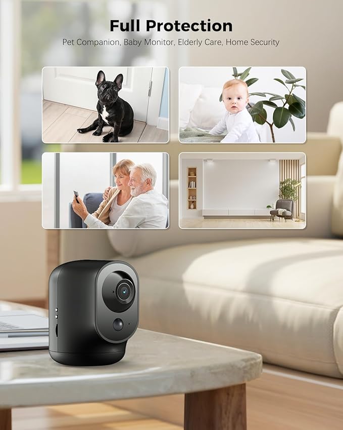 COCOCAM 2K Indoor Pan/Tilt Security Camera - Image 9