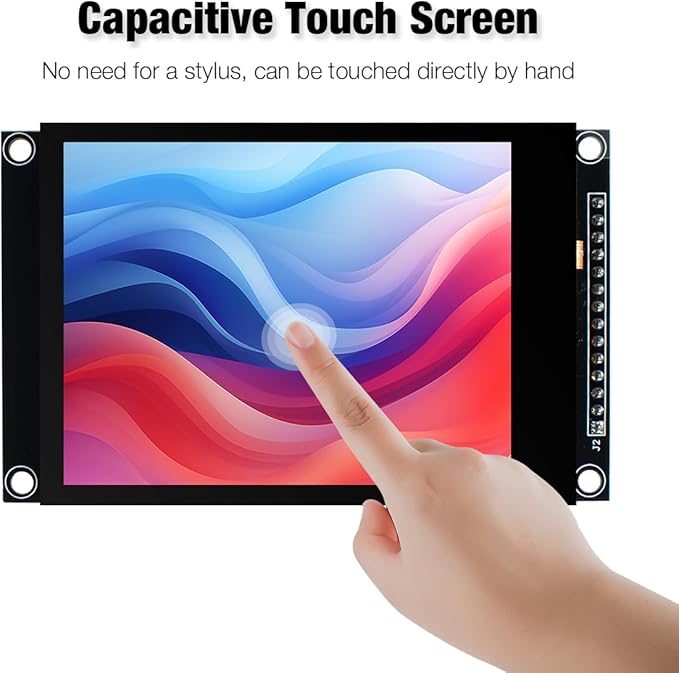Hosyond 3.2 inch 240x320 IPS Capacitive Touch Screen LCD Module SPI Serial - Image 2