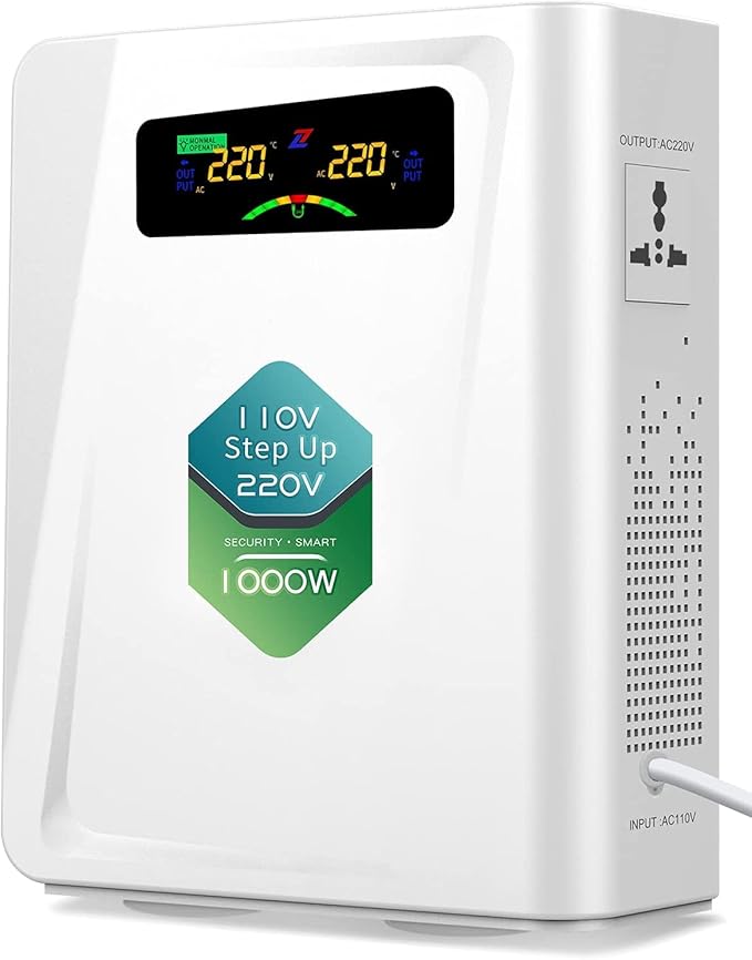 120v to 240v Step Up Transformer 1000W, 110v to 220v Power Voltage Converters by ZHENGXI