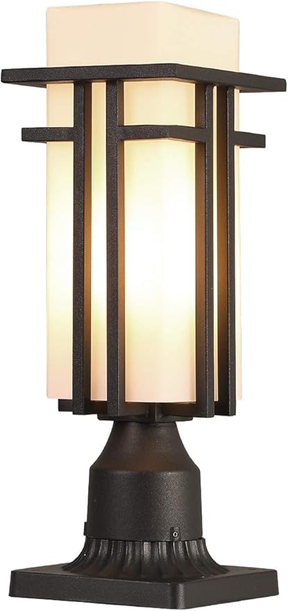 EERU Outdoor Post Lights Waterproof Metal Frame by EERUOUTDOORLIGHTING