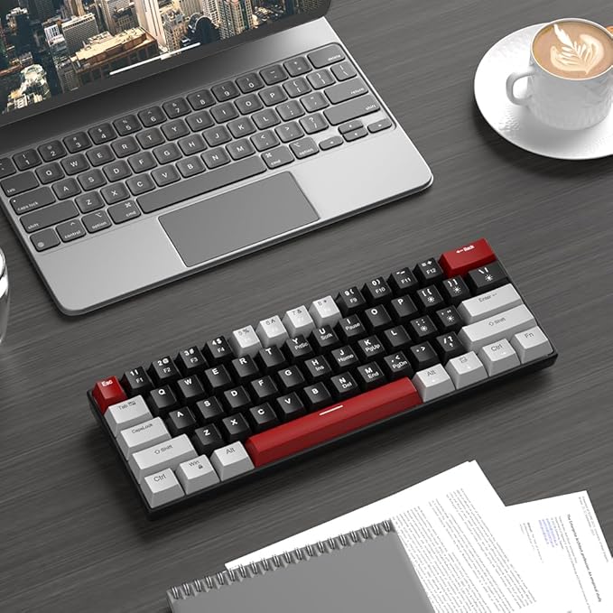 Camiysn 60% Mechanical Gaming Keyboard, Mixed Color Keycaps Gaming Keyboard - Image 7