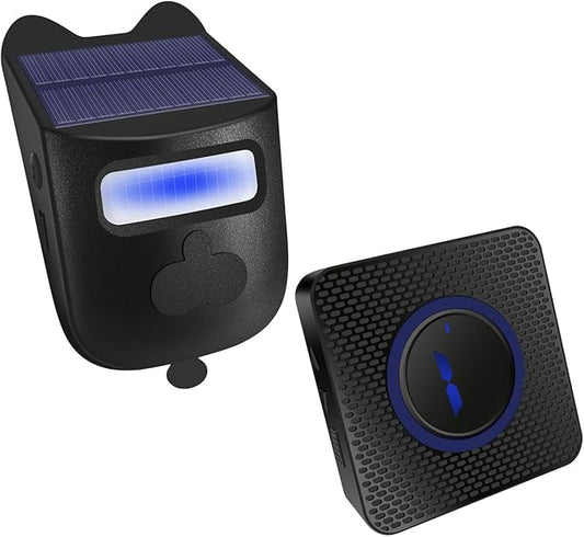 Qumox Solar-Powered Driveway Alert System by QUMOX