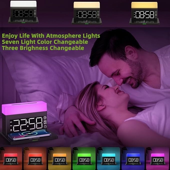 IHAO 6in1 Smart Alarm Clock - Image 2