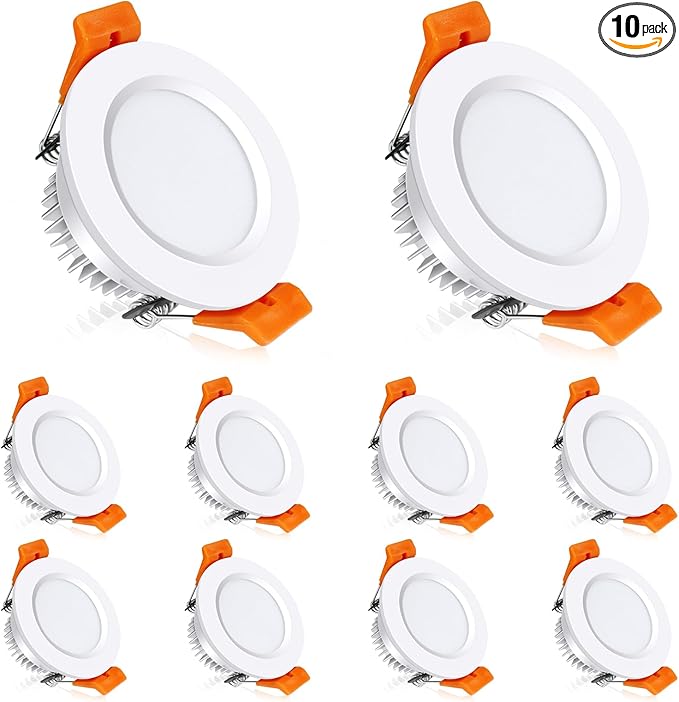 inShareplus 2 Inch LED Recessed Lighting, Downlight Dimmable 3W, 3000K Warm by YAMAWIROU