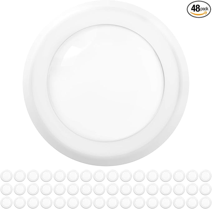 Sunco 48 Pack LED Disc Lights Ceiling 6 Inch, Flush Mount Disk Light, Recessed by SuncoLighting