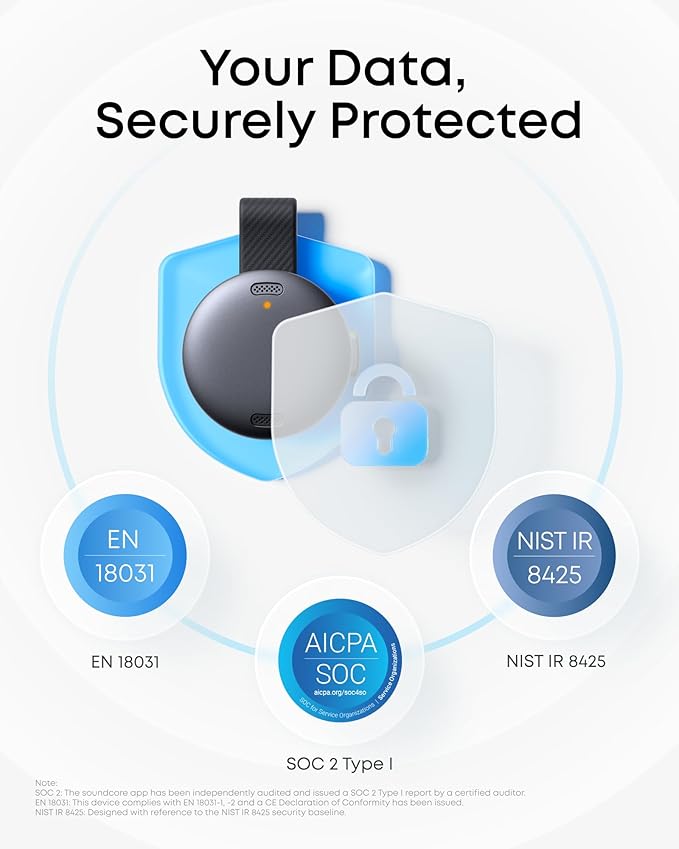 soundcore Work by Anker, Portable AI Voice Recorder, AI Note Taker, AI - Image 5