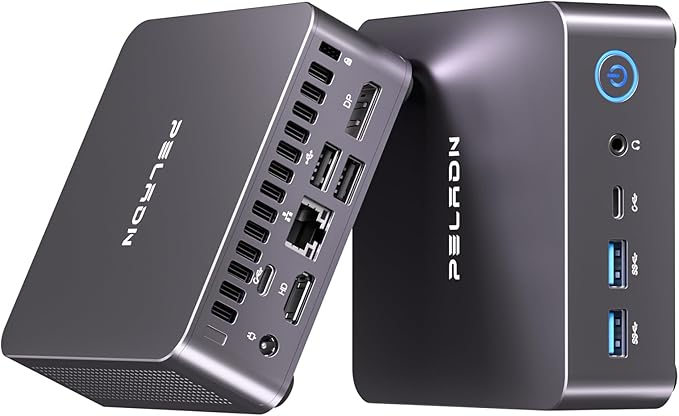 PELADN Gaming Mini PC 7735U 32GB Dual DDR5, 1TB PCIe3.0 SSD by PELADN