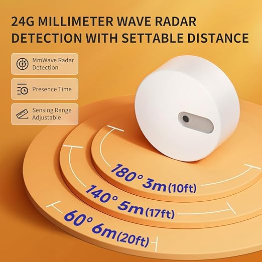 Linptech WiFi Human Presence Sensor, Smart Motion Sensor - Image 4