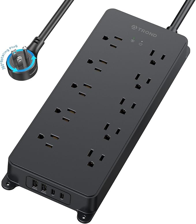 TROND Surge Protector Power Strip by TRONDOfficial