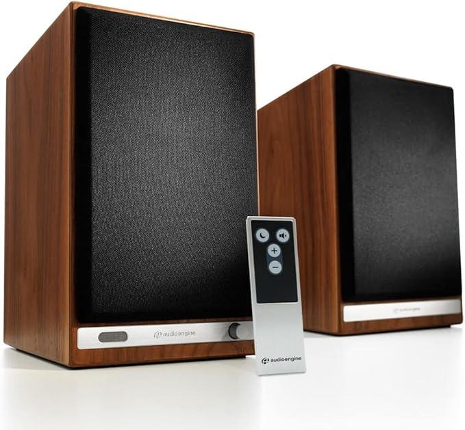 Audioengine HD6 Premium Powered Bookshelf Speakers | 150W Audiophile-Grade by Audioengine