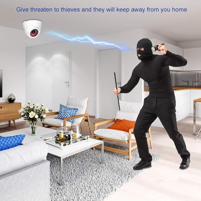 generic Wireless Indoor Outdoor Dome Simulated Surveillance Camera - Image 7