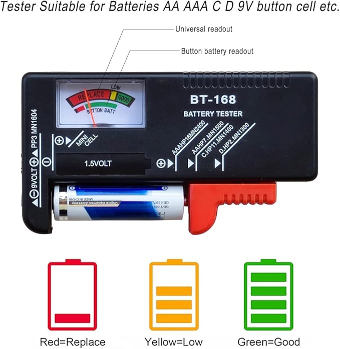 YAWEWYA Battery Organizer Storage Case - Image 6
