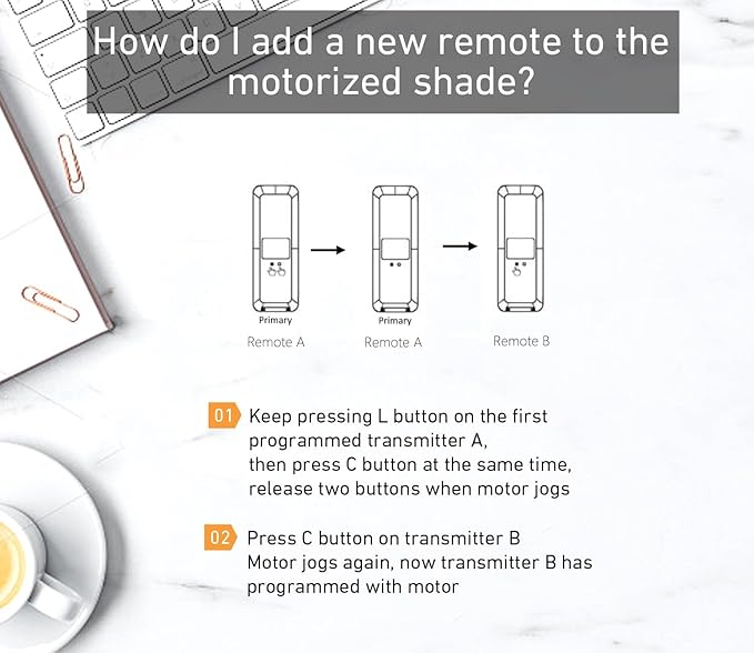 14 Channel Controller for Roller Shades Remote Control for Motorized Windows - Image 6