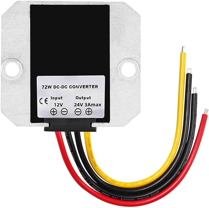 MGGi DC Voltage Boost Converter, 12V Step Up to 24V 3A 72W Regulator Booster - Image 2
