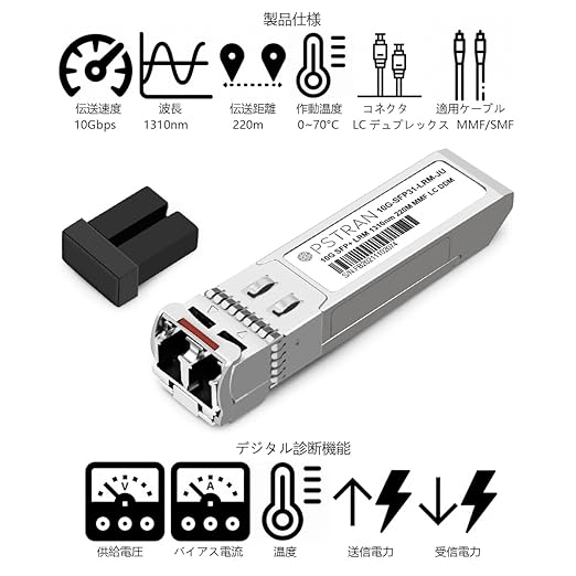 OPSTRAN 10GBASE-LRM SFP+ Optical Transceiver Module Compatible - Image 2