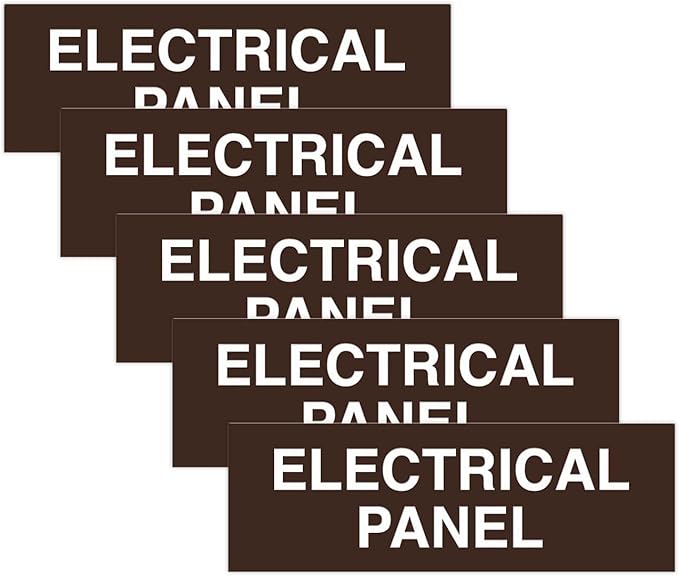 All Quality Basic Electrical Panel Sign by All+Quality