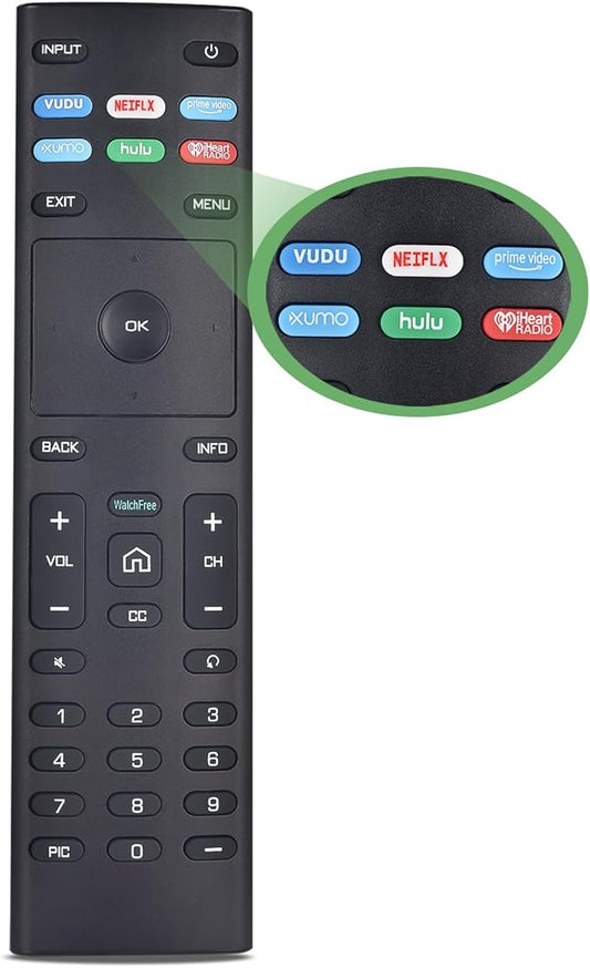 XRT136 for Vizio Smart TV Remote, Replacement Control for Vizio Smart LED LCD by Unknown