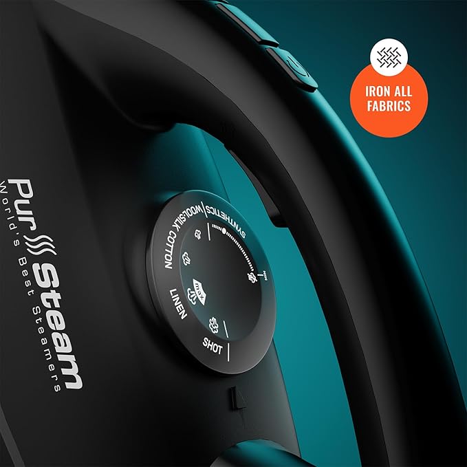 Pursteam Steam Station Max Ceramic Soleplate Steam Iron - Image 4