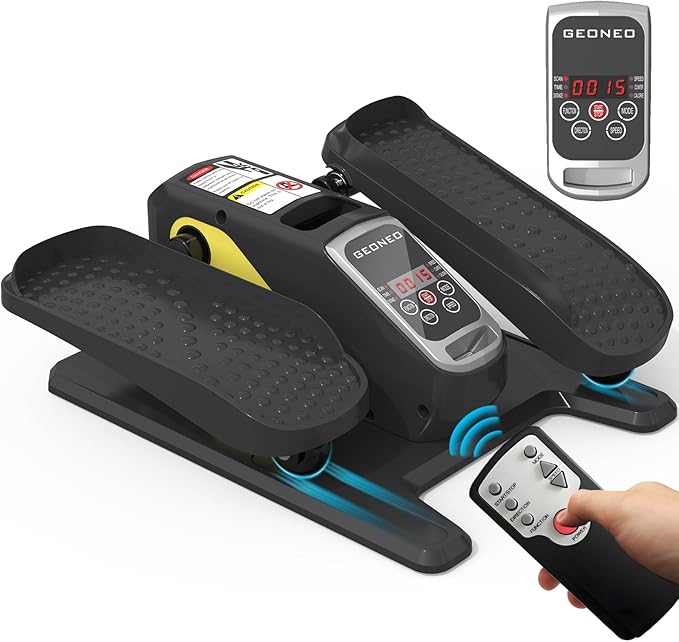 Under Desk Elliptical Machine, Electric Elliptical Exerciser by GEONEO