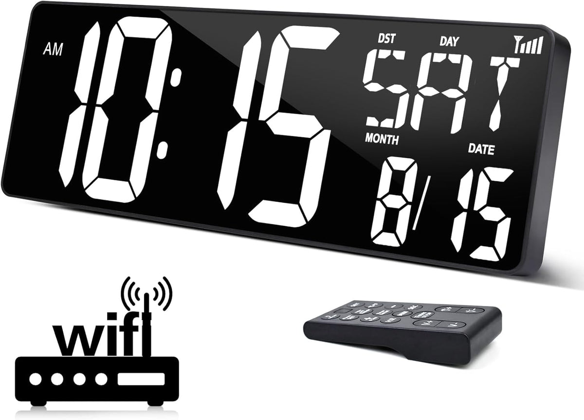 XREXS 16.5 in Large Display Wall Clock