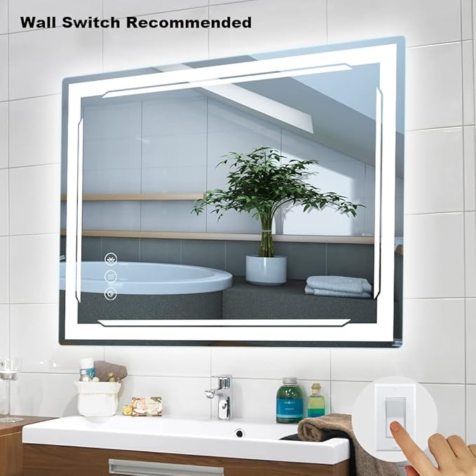 24''X32'' LED Bathroom Mirror - Image 2