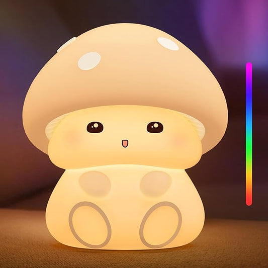 ICARER FAMILY Mushroom Night Light, Touch Control by ICARERFAMILY