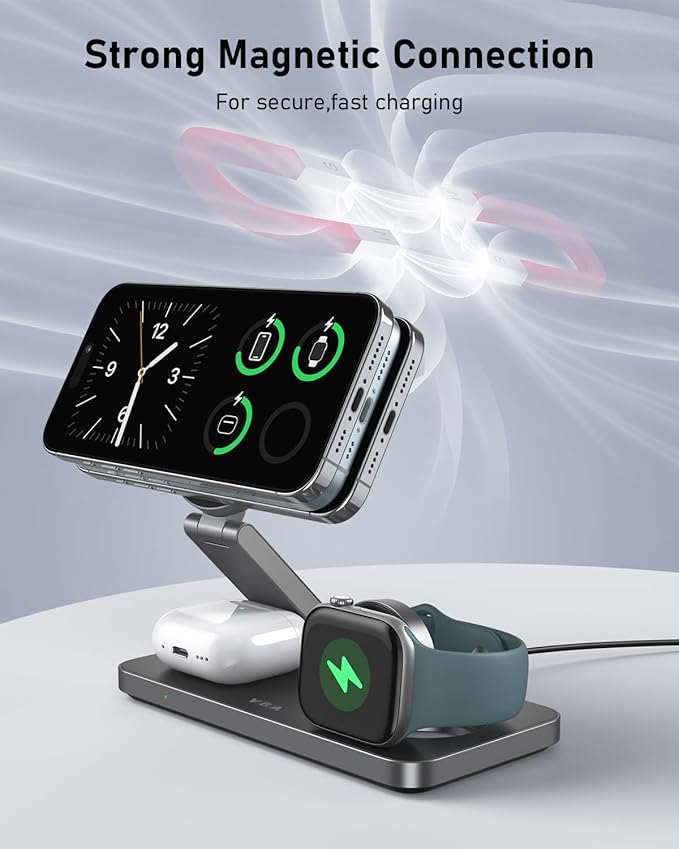 VBA 3 in 1 Wireless Charging Station - Image 6