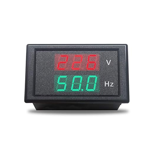 KETOTEK Digital AC Voltmeter Panel Mounting Meter AC80-300V Frequency Counter - Image 2