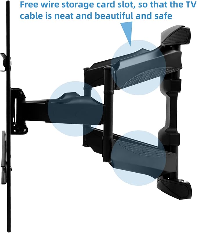 SYLVOX Full Motion Outdoor TV Wall Mount, Fits - Image 5