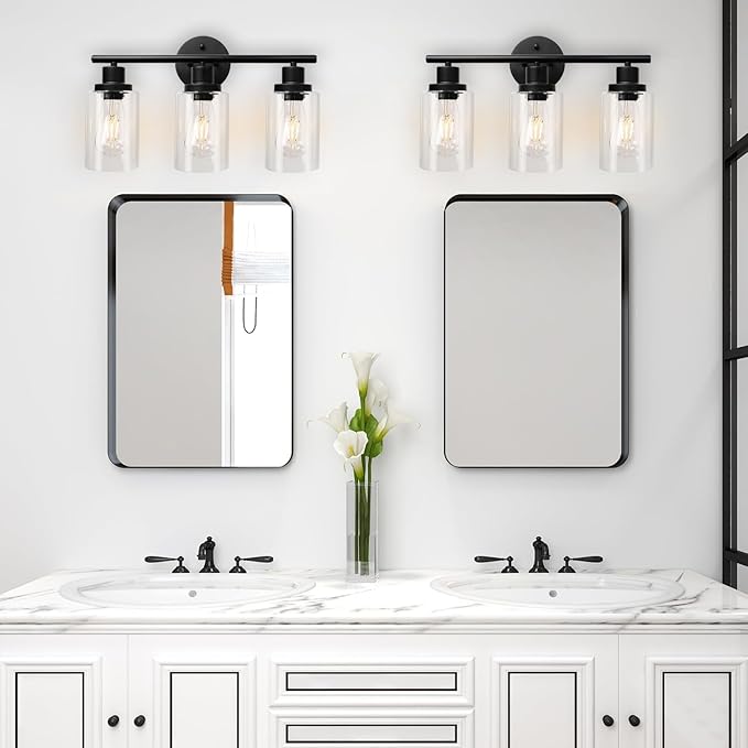Unicozin Modern Bathroom Light Fixtures, 3 Light Vanity Lights, Living Room - Image 8