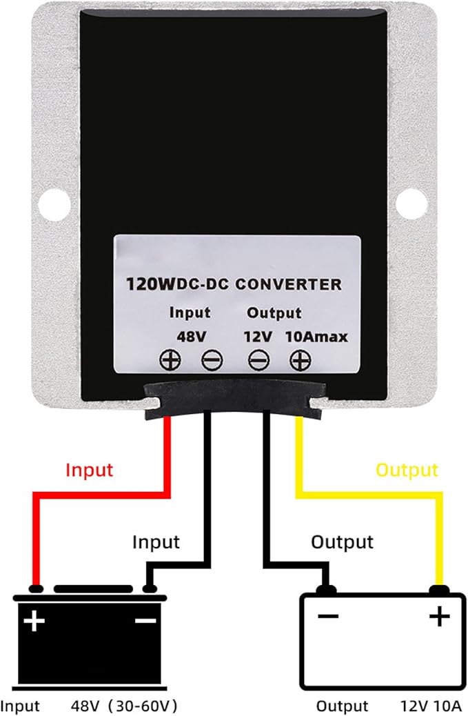 MGGi DC Voltage Converter Regulator 36V 48V Step Down to 12V 10A 120W, - Image 4