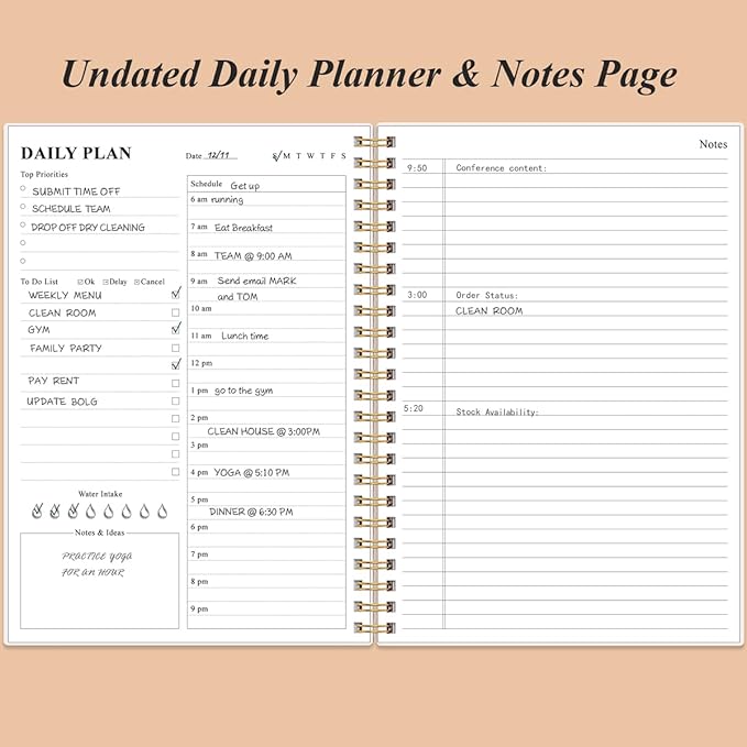 Daily Planner Undated - Image 3