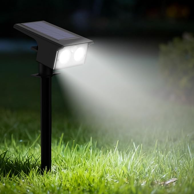 btfarm Solar Spot Lights Outdoor Waterproof, 2 Pack/3 Modes Motion Sensor Lights - Image 8