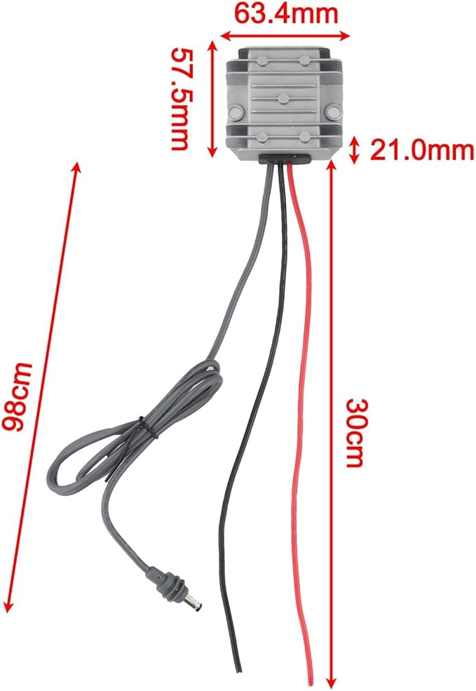 DC 9V-28V To 30V 3.5A DC Converter Regulator Voltage Regulator, IP68 Waterproof - Image 4