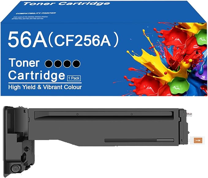 RIOMAN 56A CF256A Black Toner Cartridges High Yield 56A CF256A Toner by Unknown