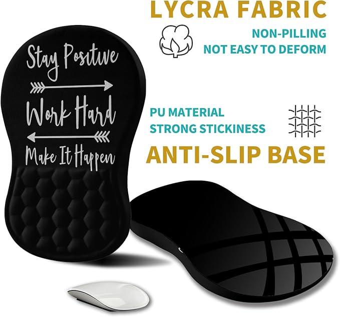 Hokafenle Ergonomic Mouse Pad Wrist Support, Wrist Rest Mousepad - Image 5
