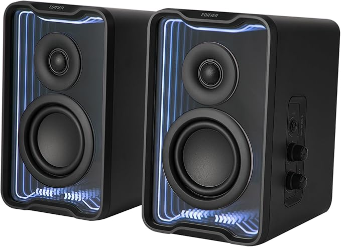 Edifier QR30 2.0 Desktop Active Speaker, Compact Bluetooth V5.4 Computer by Edifier